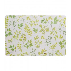 Lugar 43,5cm x 28,5cm Americano Folhagem Plástico 